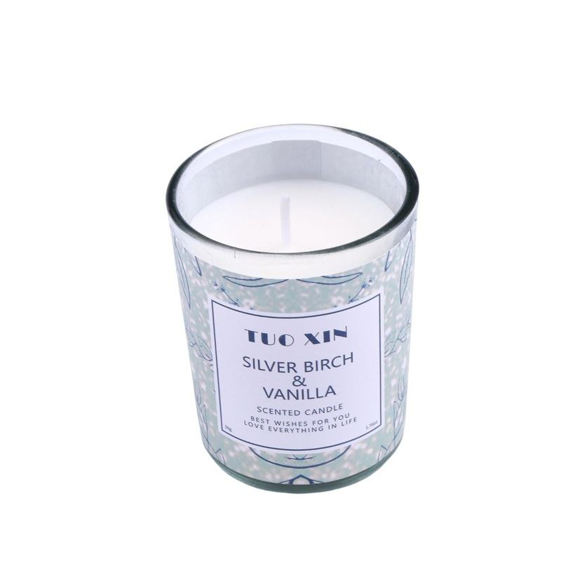 Factory Direct Supply Soybean Wax Scented Candle (Glass Jar) – DIY Indoor Deodorizing Fragrance Accessory Instructions