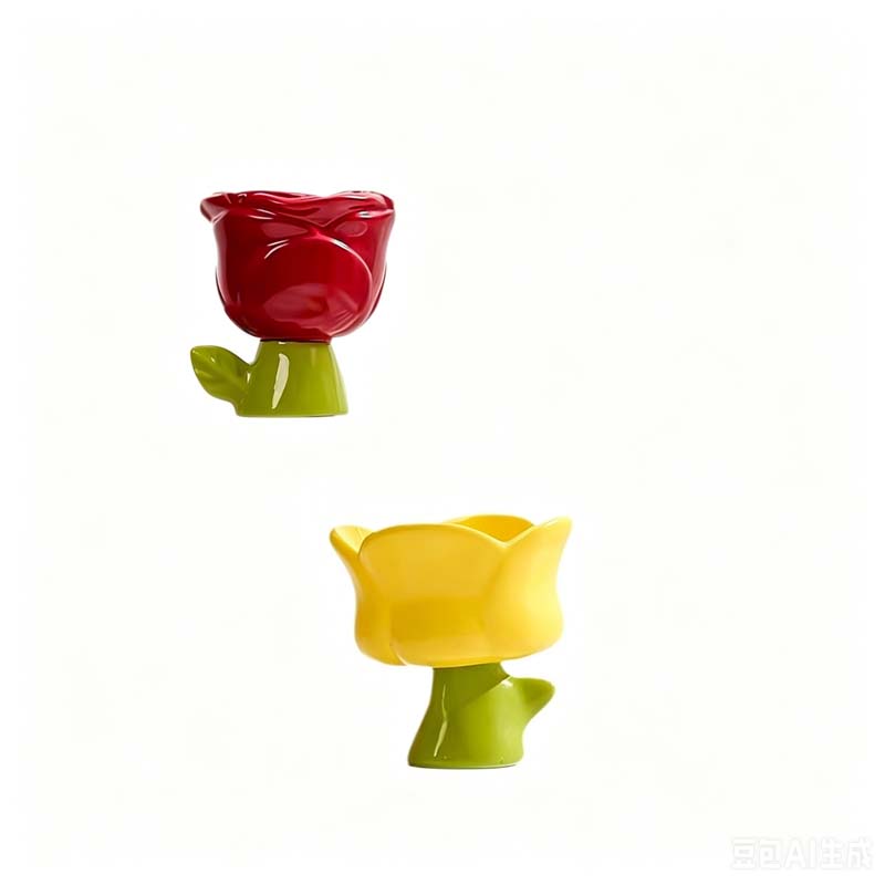 Handmade Modern Aromatherapy Scented Candles in Tulip Shape, Made from Soy Wax, Souvenirs, Creative Gifts