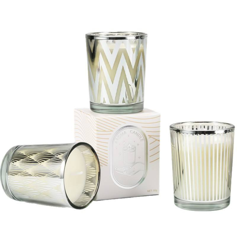 Creative Scented Candle in a Glass Jar: Aromatherapy Soy Wax, Plant-Based, Smoke-Free Scented Candle, Luxurious Gift